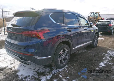 2022 Hyundai Santa Fe Sel из США, поврежденный, VIN 5NMS64AJ7NH423137